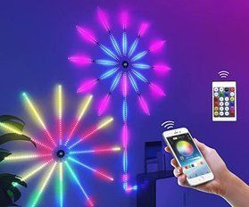 Ефектний світильник Феєрверк 28Key Kit BT ∙ Світломузика з пультом та Bluetooth 55047 фото