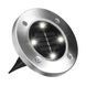 Комплект садових світильників на сонячній батареї Solar Disk Lights, 4 шт ∙ Вуличні ліхтарі з датчиком світла 11458 фото 3